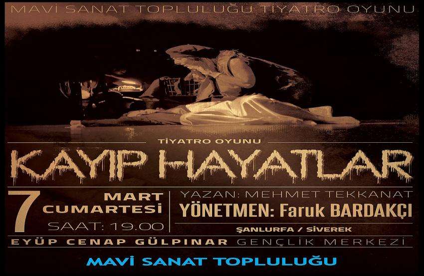 Siverek'te Madde bağımlılığına karşı tiyatro