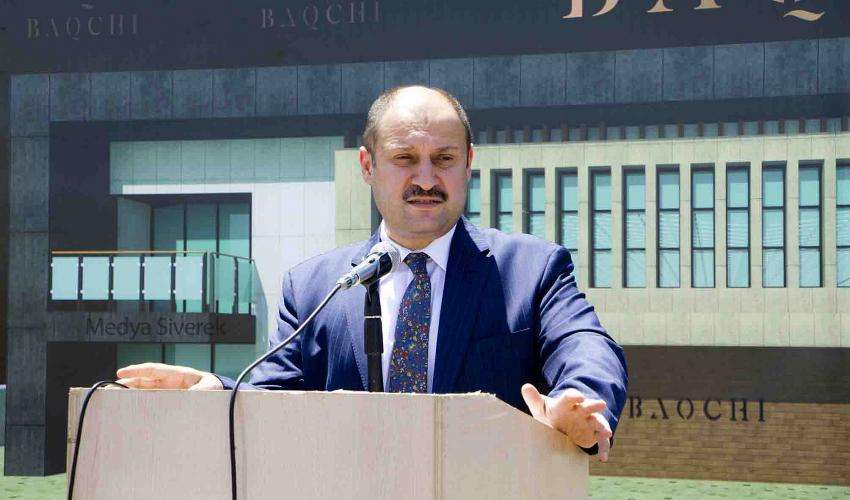 Milletvekili Kasım Gülpınar Tekstil Fabrikasının Temel Atma Törenine Katıldı