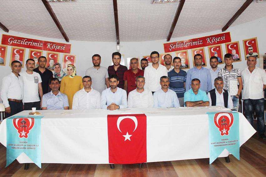 Siverek'te Şehit ve Gazi Aileleri yardımlaşma derneği kuruldu