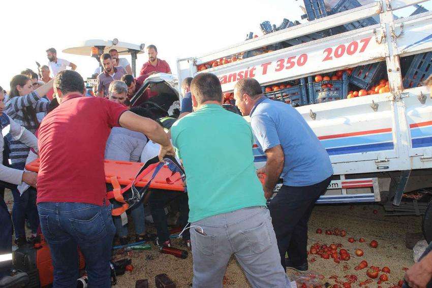 Siverek'te Trafik Kazası 1 ölü