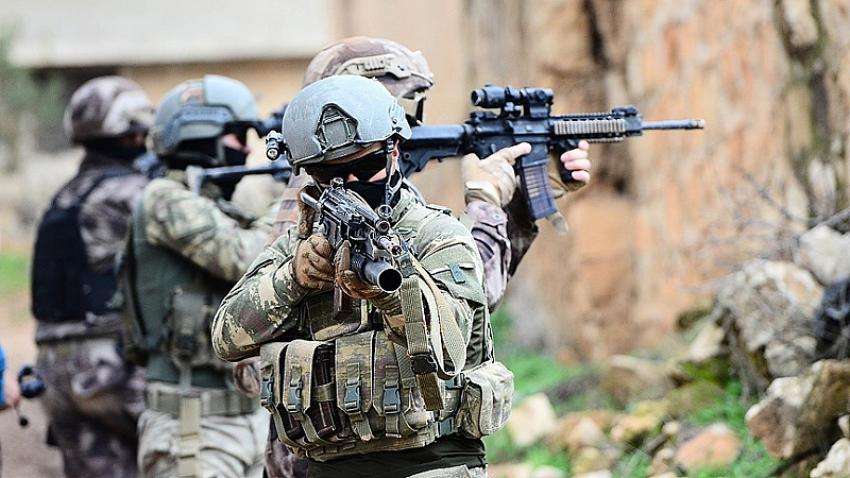 Suriye sınırında 1 terörist yakalandı