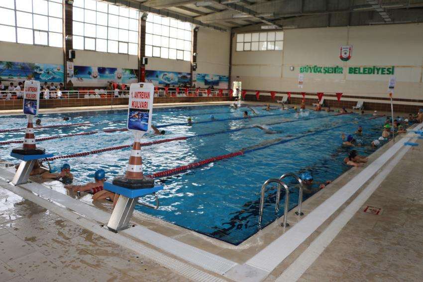 ŞANLIURFA BÜYÜKŞEHİR YÜZME'DE İDDALI