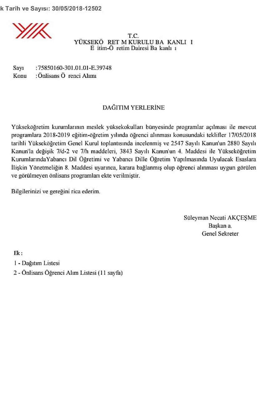 Başkan Çelik' ten Yüksek Okul Müjdesi