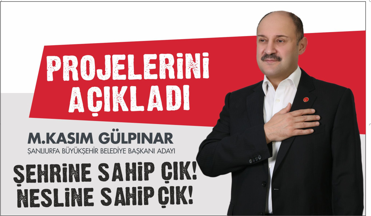Yeniden Refah  Büyükşehir Adayı Mehmet Kasım Gülpınar projelerini açıkladı.
